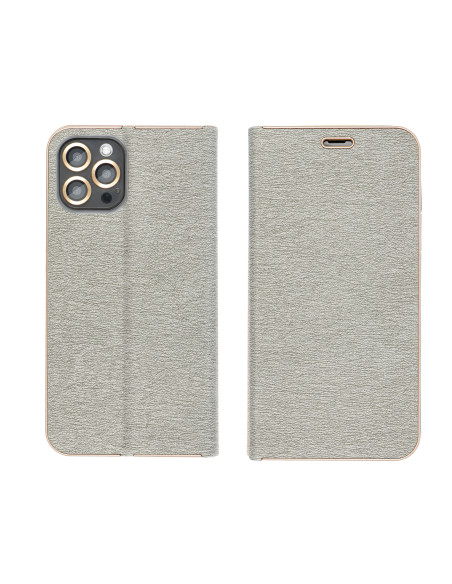 Etui Luna Book pour XIAOMI Redmi NOTE 13 PRO 5G grey