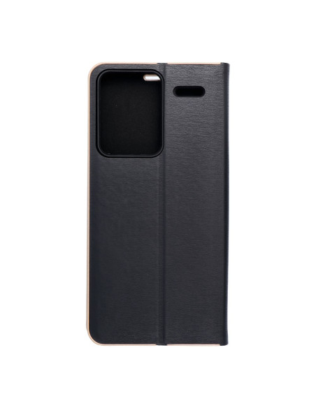 Etui Luna Book pour XIAOMI Redmi NOTE 13 PRO Plus 5G noir