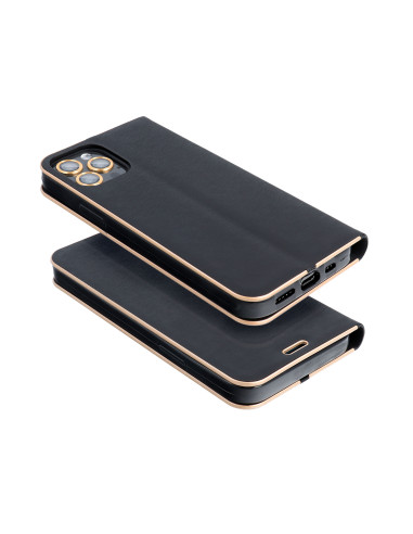 Etui Luna Book pour XIAOMI Redmi NOTE 13 PRO 4G / POCO M6 Pro 4G noir
