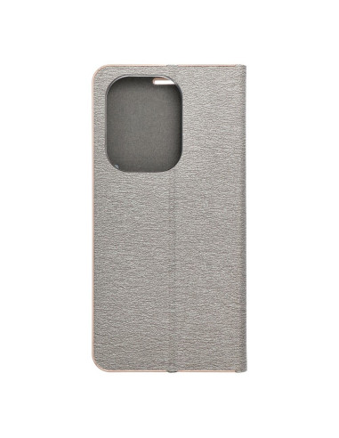 Etui Luna Book pour XIAOMI Redmi NOTE 13 PRO 4G / POCO M6 Pro 4G grey