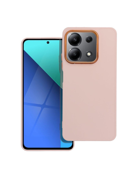 Coque FRAME pour XIAOMI Redmi Note 13 4G rose poudré