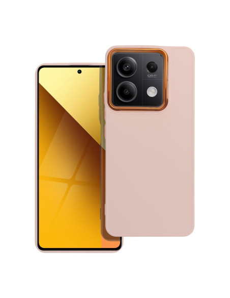 Coque FRAME pour XIAOMI Redmi Note 13 Pro 5G rose poudré