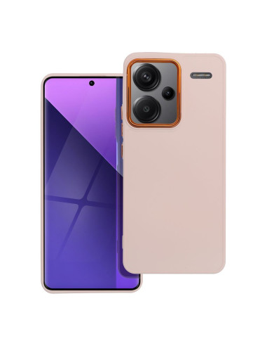 Coque FRAME pour XIAOMI Redmi Note 13 Pro Plus 5G rose poudré