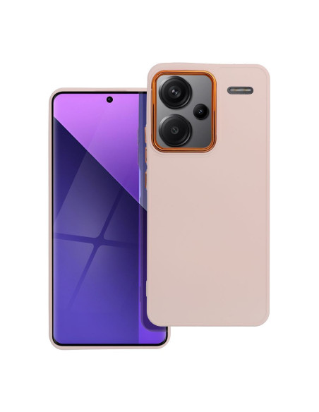 Coque FRAME pour XIAOMI Redmi Note 13 Pro Plus 5G rose poudré