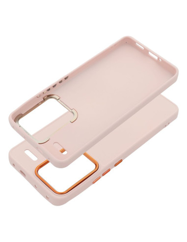 Coque FRAME pour XIAOMI Redmi Note 13 Pro Plus 5G rose poudré