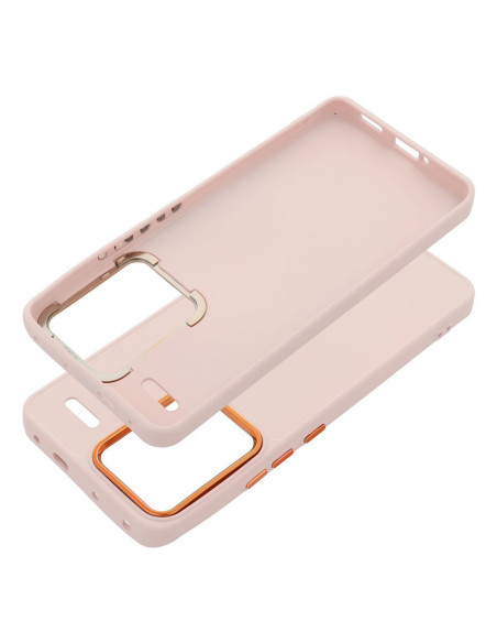 Coque FRAME pour XIAOMI Redmi Note 13 Pro Plus 5G rose poudré