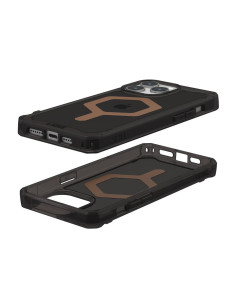 ( UAG ) Urban Armor Gear Plyo case compatible with Magsafe for IPHONE 15 PRO MAX ice bronze 2