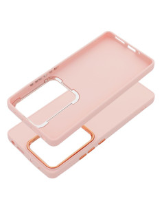 Coque FRAME pour XIAOMI Redmi Note 13 Pro 4G / POCO M6 Pro 4G rose poudré 2