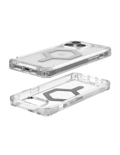 ( UAG ) Urban Armor Gear Plyo case compatible with Magsafe for IPHONE 15 PRO MAX ice silver 2