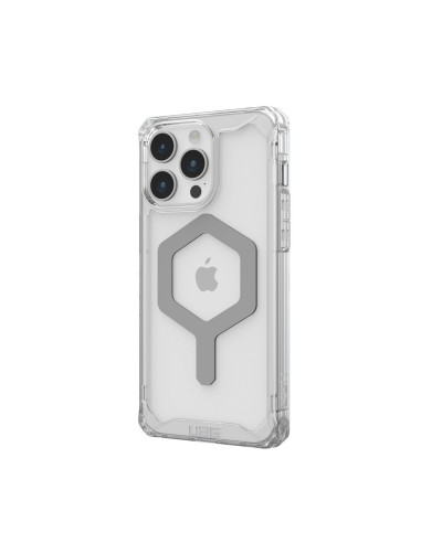 ( UAG ) Urban Armor Gear Plyo case compatible with Magsafe for IPHONE 15 PRO MAX ice silver