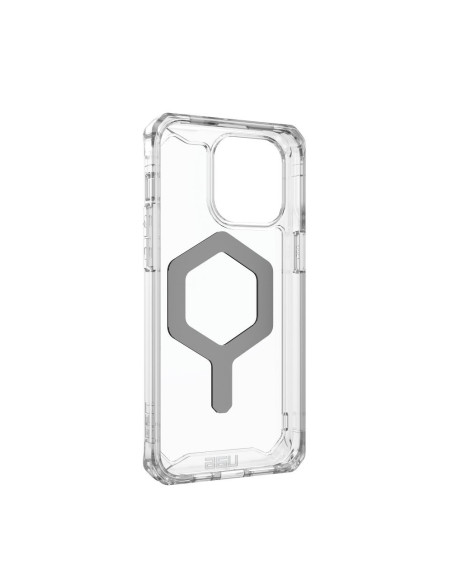 ( UAG ) Urban Armor Gear Plyo case compatible with Magsafe for IPHONE 15 PRO MAX ice silver