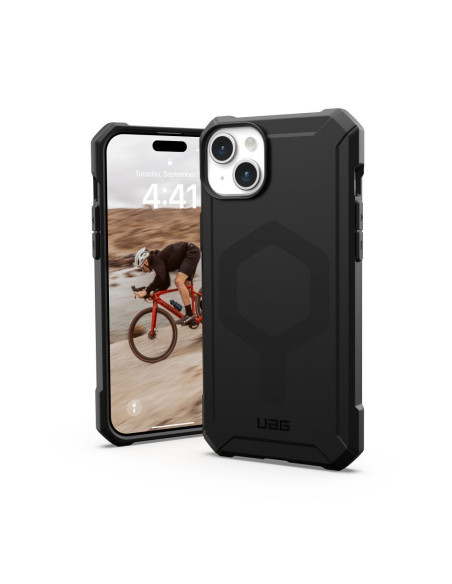 Coque ( UAG ) Urban Armor Gear Essential compatible avec Magsafe pour IPHONE 15 PLUS noir