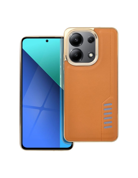MILANO Coque pour XIAOMI Redmi Note 13 4G marron