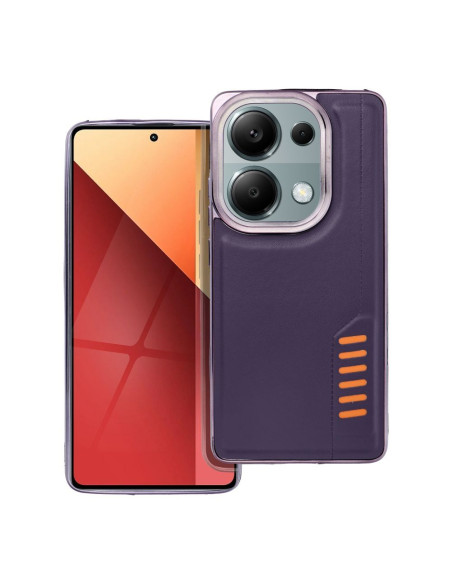 MILANO Coque pour XIAOMI Redmi Note 13 Pro 4G / POCO M6 Pro 4G violet foncé