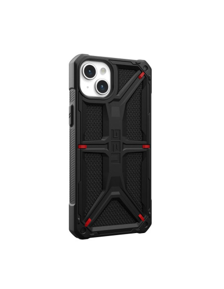 Coque (UAG) Urban Armor Gear Monarch pour IPHONE 15 PLUS kevlar noir