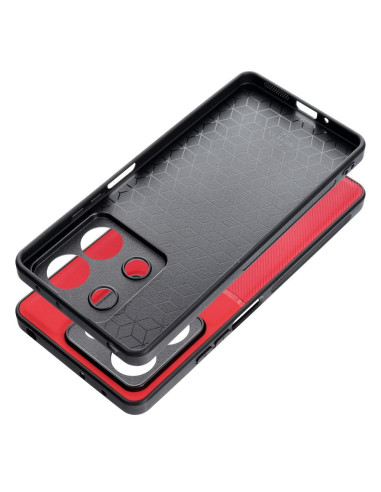 Coque NOBLE pour XIAOMI Redmi Note 13 5G rouge