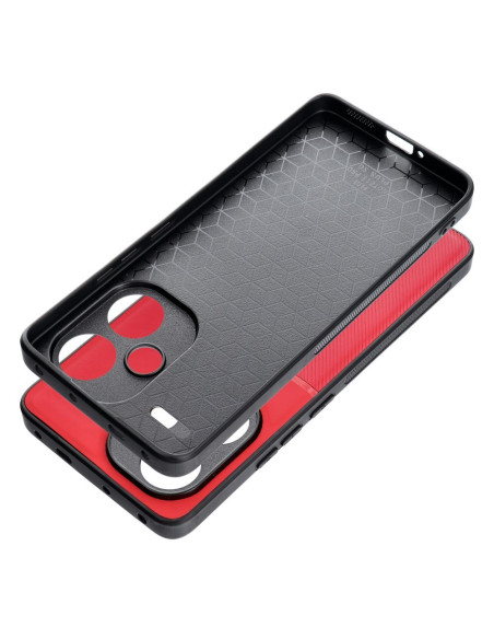 Coque NOBLE pour XIAOMI Redmi Note 13 Pro Plus 5G rouge