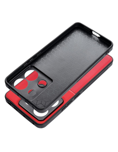 Coque NOBLE pour XIAOMI Redmi Note 13 Pro 5G rouge