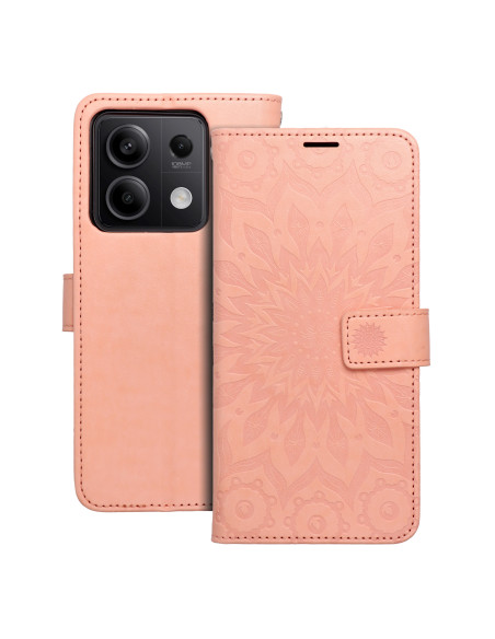 MEZZO Étui pour XIAOMI Redmi NOTE 13 5G mandala peach fuzz