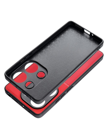 Coque NOBLE pour XIAOMI Redmi Note 13 Pro 4G / POCO M6 Pro 4G rouge
