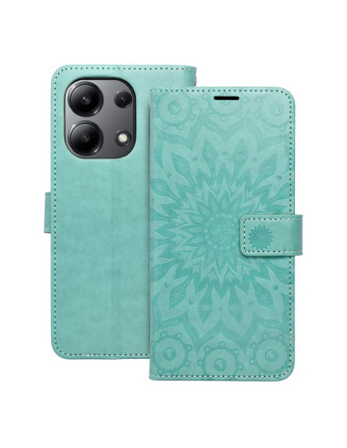 Etui MEZZO Book pour XIAOMI Redmi NOTE 13 4G mandala vert