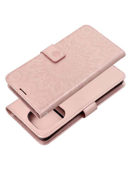 Etui MEZZO Book pour XIAOMI Redmi NOTE 13 4G mandala or-rose