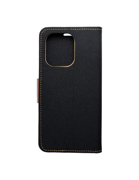 Etui Canvas pour XIAOMI Redmi NOTE 13 4G noir