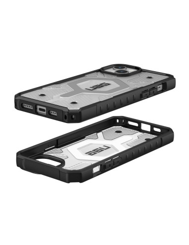 Coque ( UAG ) Urban Armor Gear Pathfinder compatible avec Magsafe pour IPHONE 15 PLUS glace
