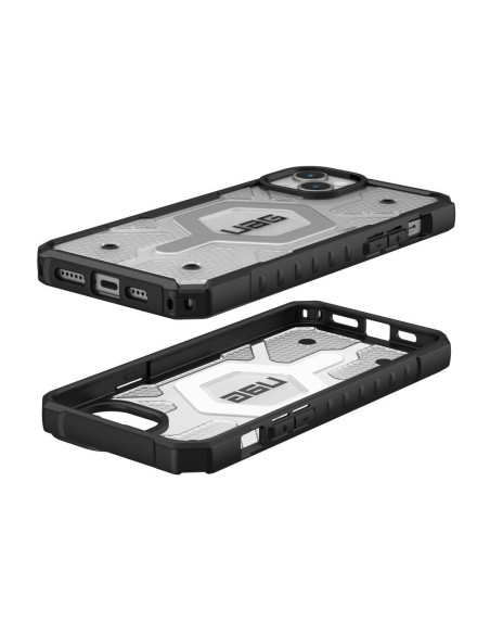 Coque ( UAG ) Urban Armor Gear Pathfinder compatible avec Magsafe pour IPHONE 15 PLUS glace
