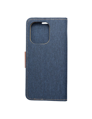 Etui Canvas pour XIAOMI Redmi NOTE 13 4G bleu marine