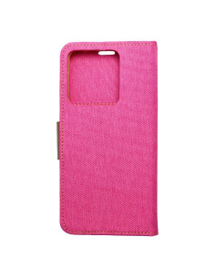 Etui Canvas pour XIAOMI Redmi NOTE 13 5G rose 2