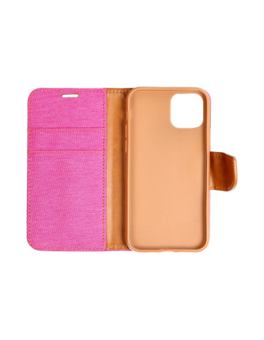 Etui Canvas pour XIAOMI Redmi NOTE 13 5G rose