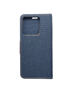 Etui Canvas pour XIAOMI Redmi NOTE 13 5G bleu marine 2