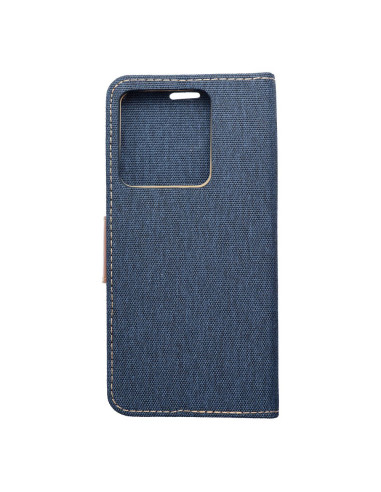 Etui Canvas pour XIAOMI Redmi NOTE 13 5G bleu marine