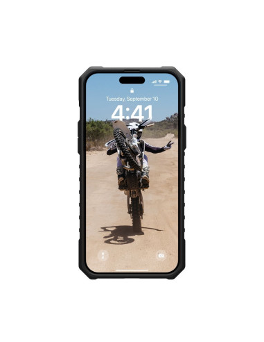 Coque ( UAG ) Urban Armor Gear Pathfinder compatible avec Magsafe pour IPHONE 15 PLUS glace