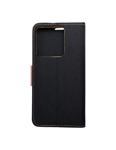 Etui Canvas pour XIAOMI Redmi NOTE 13 PRO 5G noir