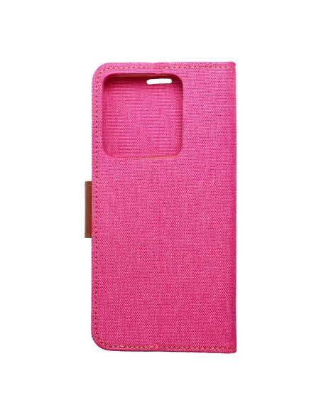 Etui Canvas pour XIAOMI Redmi NOTE 13 PRO 5G rose