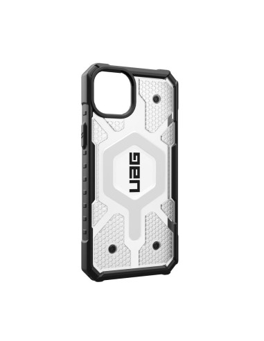 Coque ( UAG ) Urban Armor Gear Pathfinder compatible avec Magsafe pour IPHONE 15 PLUS glace