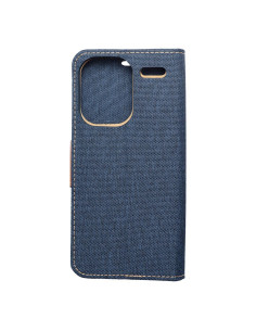 Etui Canvas pour XIAOMI Redmi NOTE 13 PRO Plus 5G bleu marine 2