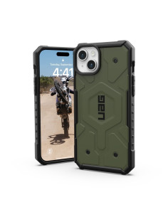 Coque ( UAG ) Urban Armor Gear Pathfinder compatible avec Magsafe pour IPHONE 15 PLUS olive