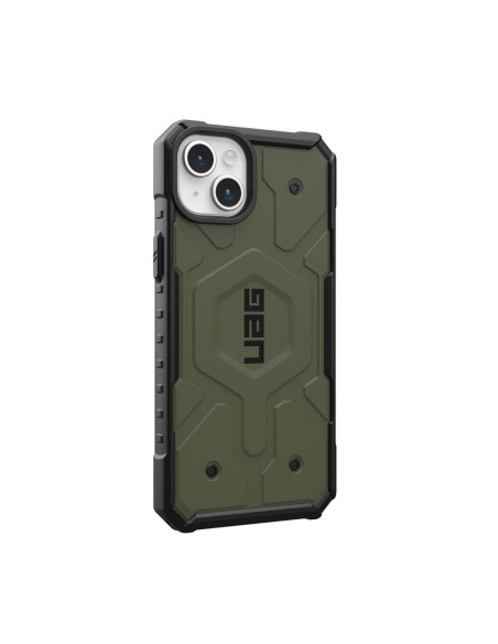Coque ( UAG ) Urban Armor Gear Pathfinder compatible avec Magsafe pour IPHONE 15 PLUS olive