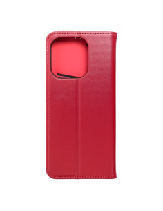 Etui en cuir SMART PRO pour XIAOMI Redmi NOTE 13 4G / POCO M6 Pro 4G bordeaux 2
