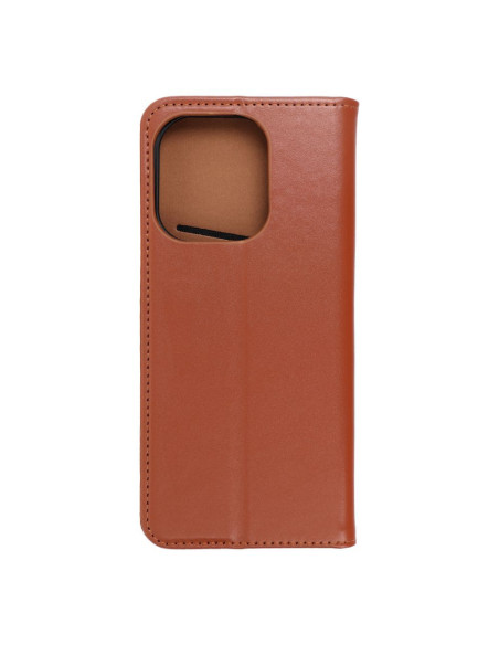 Étui en cuir SMART PRO pour XIAOMI Redmi NOTE 13 4G / POCO M6 Pro 4G marron