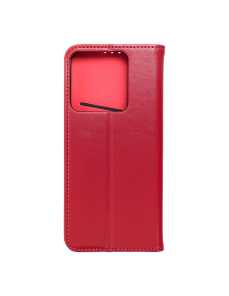 Etui en cuir SMART PRO pour XIAOMI Redmi NOTE 13 5G bordeaux