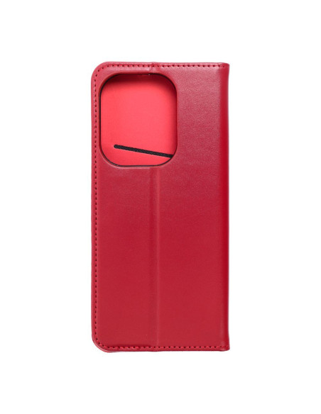 Etui en cuir SMART PRO pour XIAOMI Redmi NOTE 13 PRO 4G / POCO M6 Pro 4G bordeaux