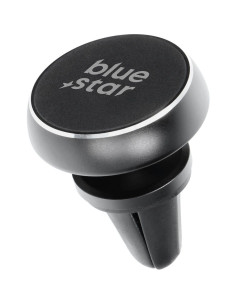 BLUE STAR ROUND MAGNETIC support voiture pour calandre noir