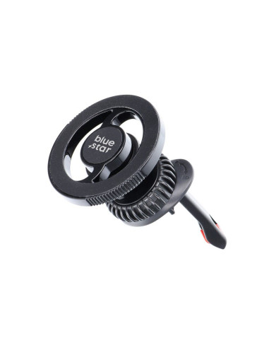 BLUE STAR support voiture magnétique SMART LOCK X1 pour grille compatible avec MagSafe noir
