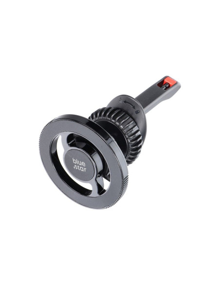 BLUE STAR support voiture magnétique SMART LOCK X1 pour grille compatible avec MagSafe noir
