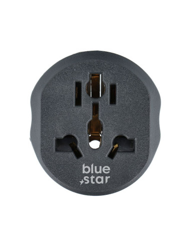 BLUE STAR GO TO Europe (Type E) 16A travel adapter white