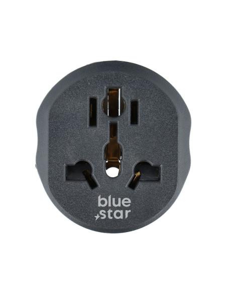 BLUE STAR GO TO Europe (Type E) 16A travel adapter white